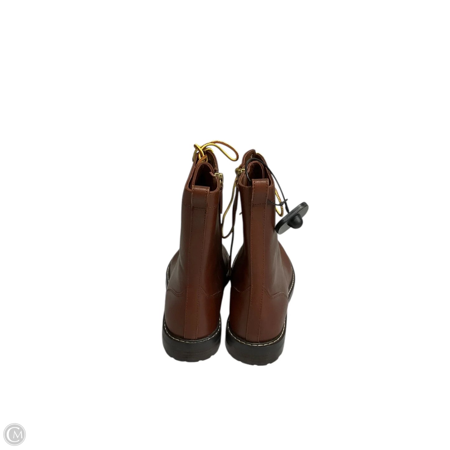 Boots Ankle Heels By J. Crew In Tan, Size: 8