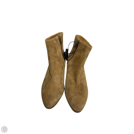 Boots Knee Heels By J. Crew In Brown, Size: 8