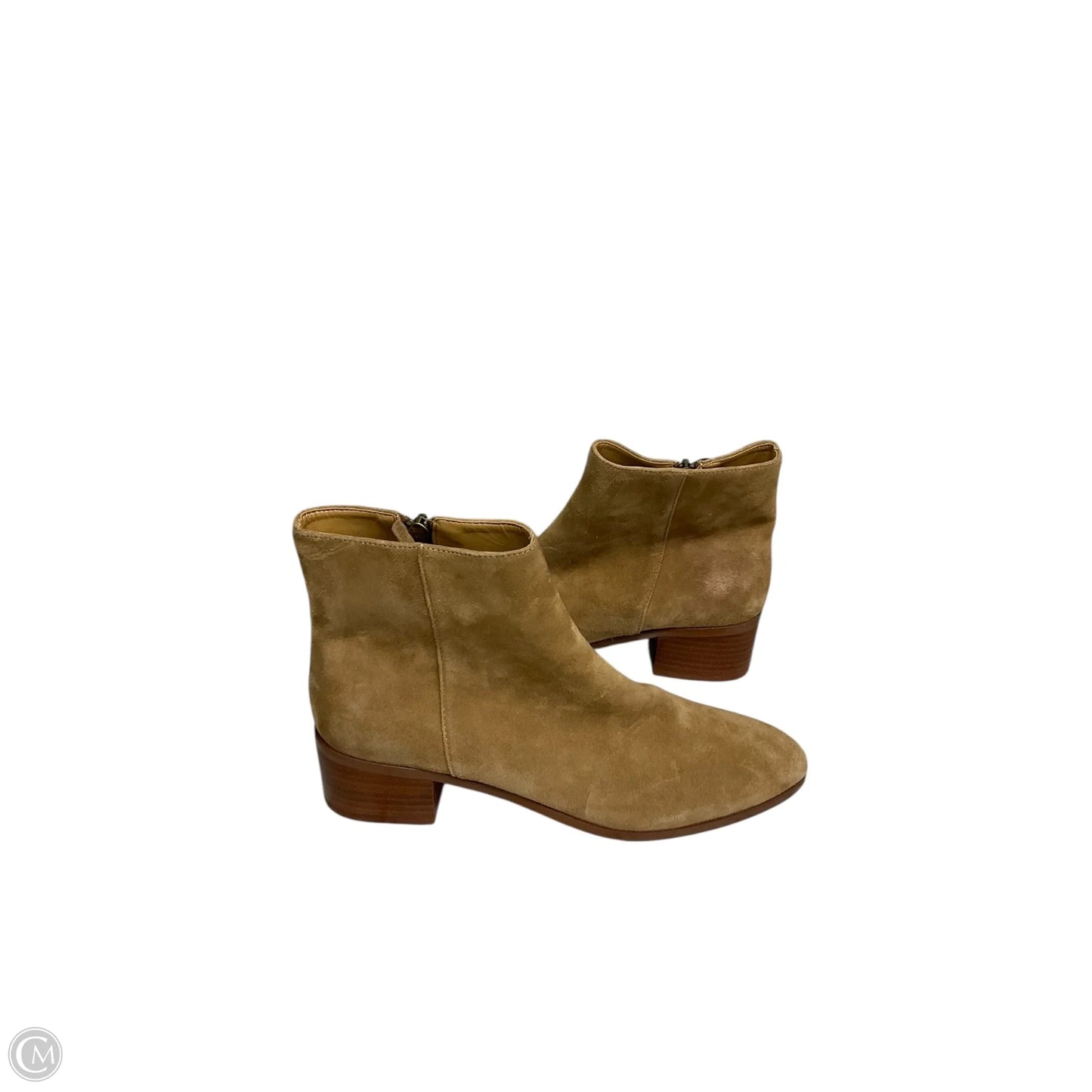 Boots Knee Heels By J. Crew In Brown, Size: 8