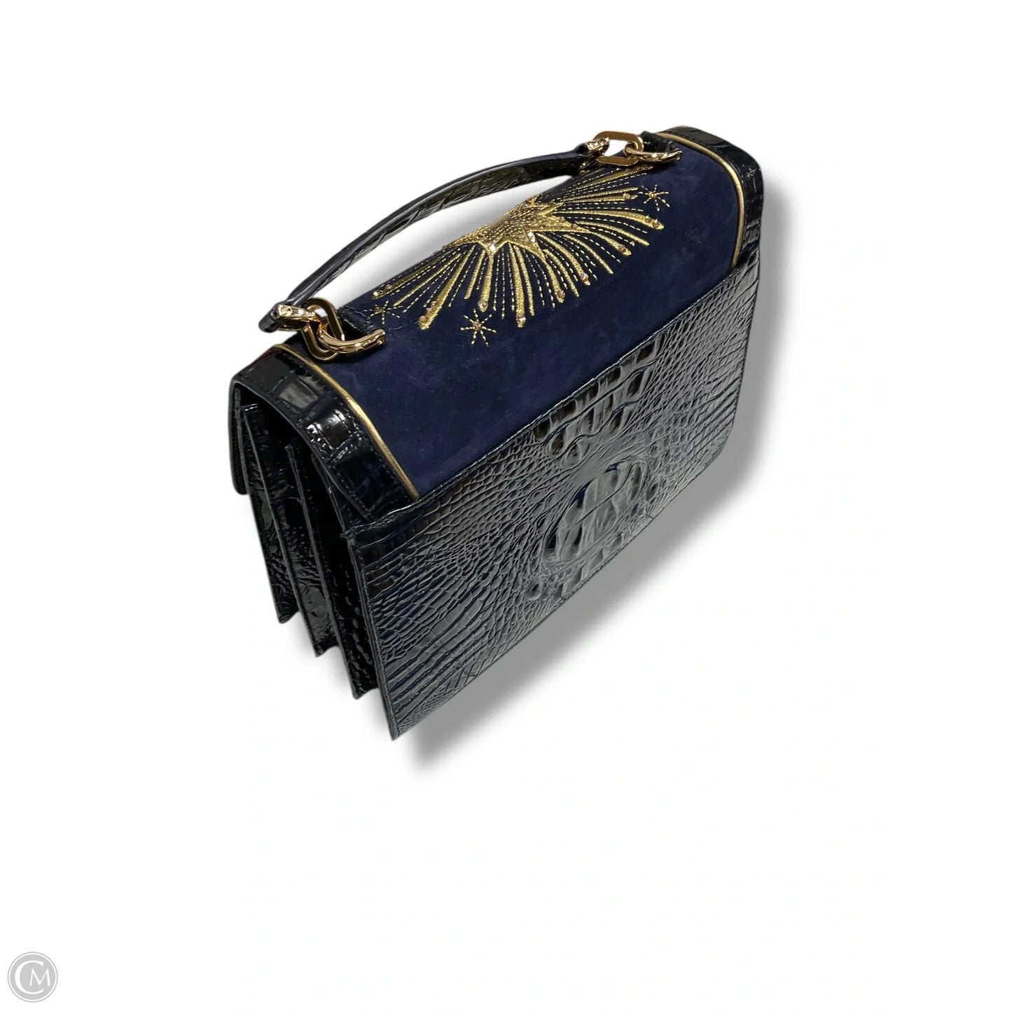 Handbag Designer By Brahmin, Size: Medium