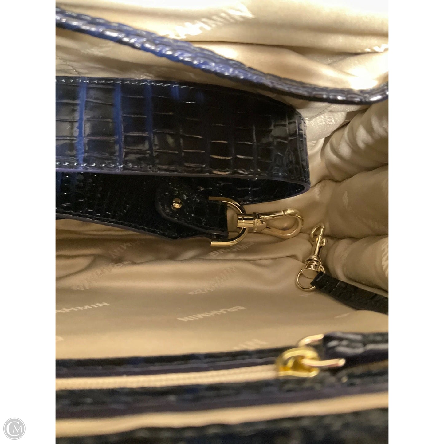 Handbag Designer By Brahmin, Size: Medium