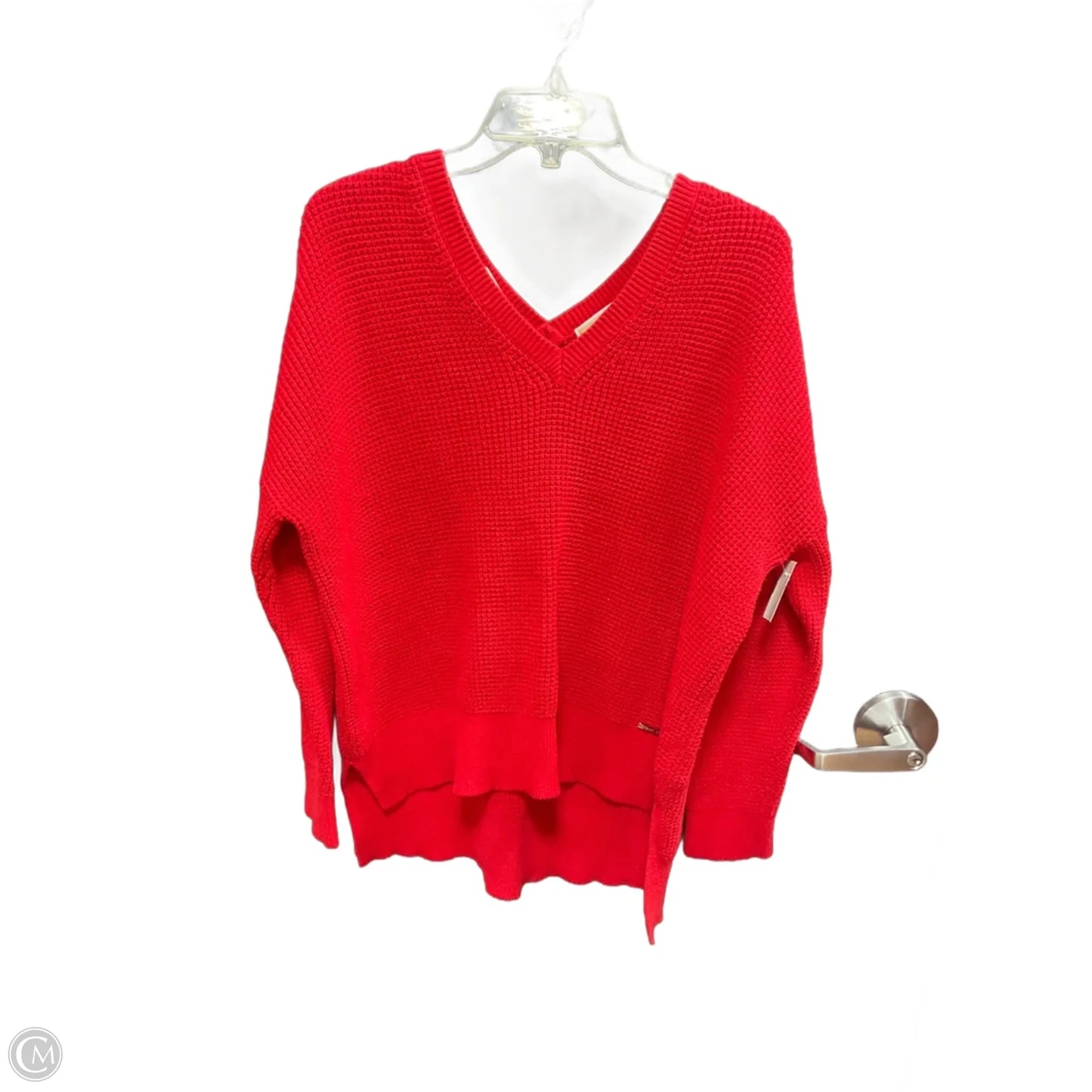 Sweater By Michael By Michael Kors In Red, Size: Lp