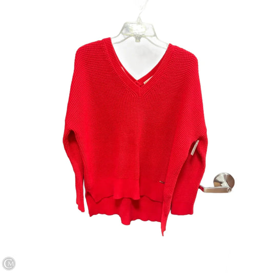 Sweater By Michael By Michael Kors In Red, Size: Lp