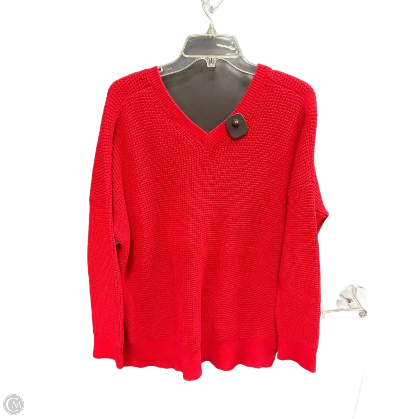 Sweater By Michael By Michael Kors In Red, Size: Lp