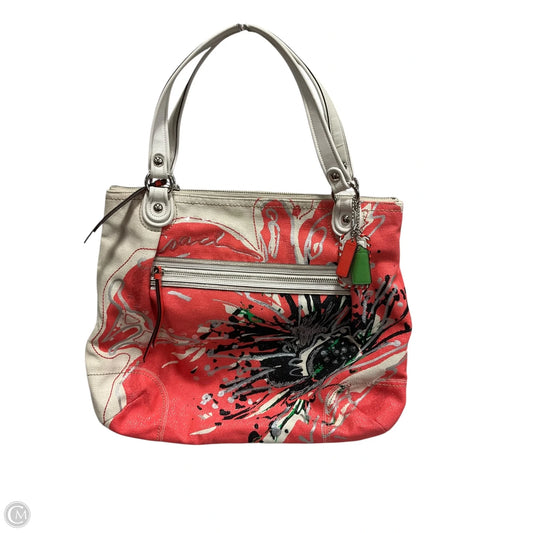 Handbag Designer By Coach, Size: Large