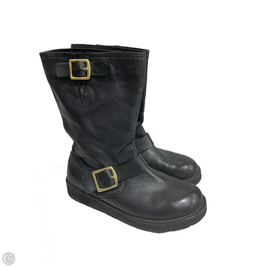 Boots Designer By Coach In Black, Size: 6.5