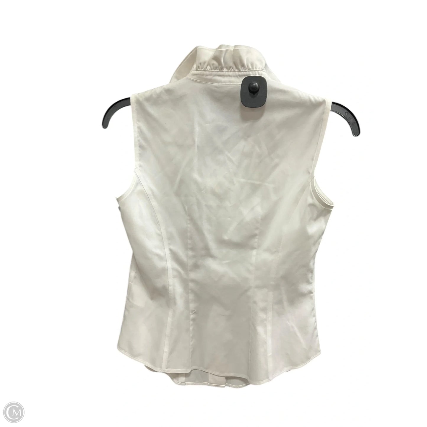 Top Sleeveless Basic By Brooks Brothers In White, Size: 0p
