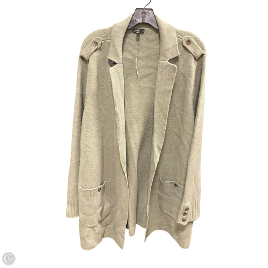 Sweater Cardigan By Talbots In Green, Size: 2x