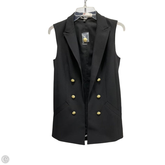 Vest Other By Express In Black, Size: Xs