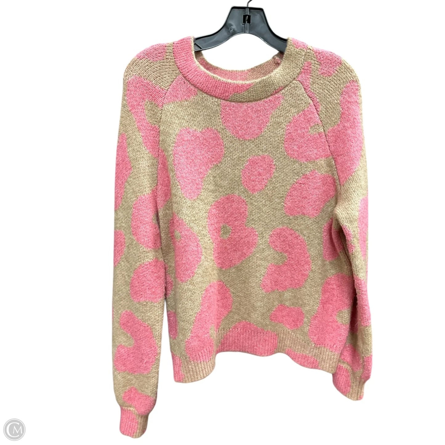 Sweater By Lou And Grey In Pink & Tan, Size: S