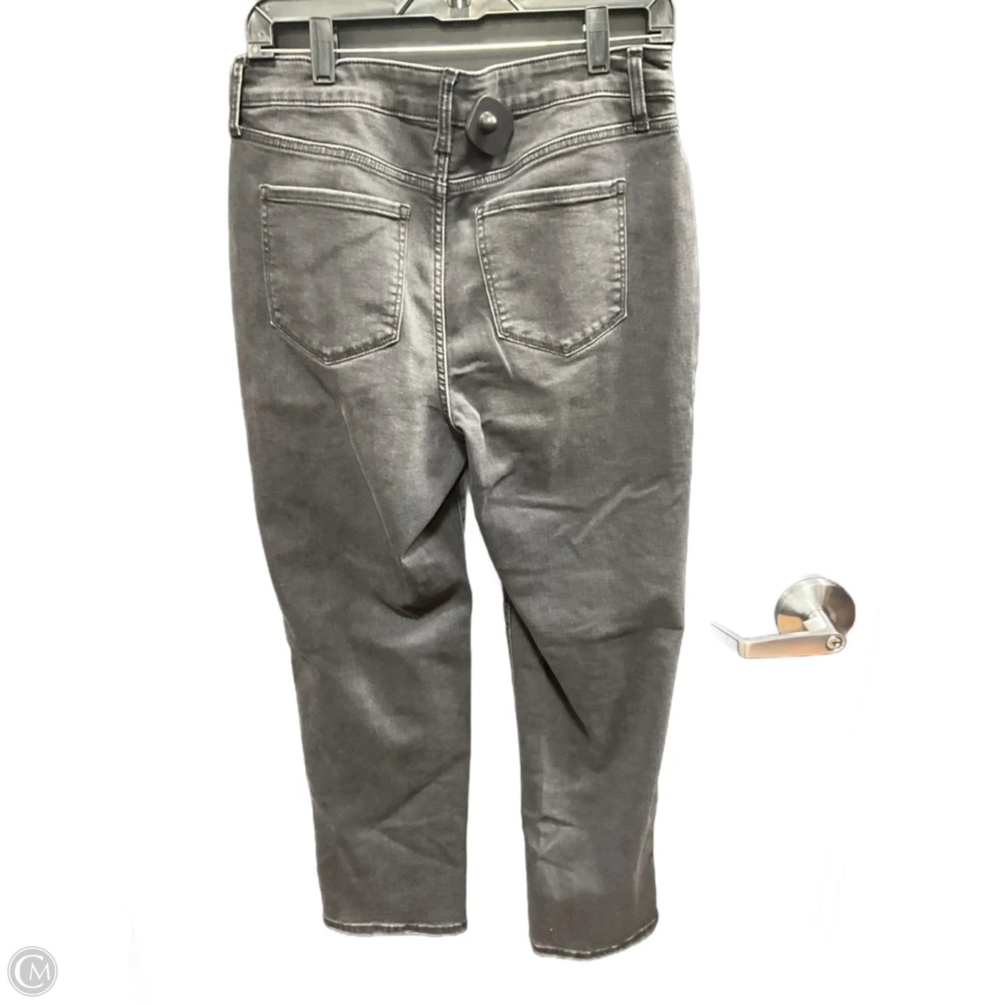 Jeans Straight By Nine West In Black, Size: 12