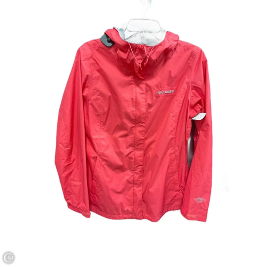 Athletic Jacket By Columbia In Pink, Size: M