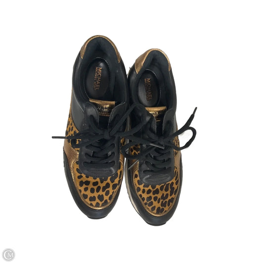 Shoes Athletic By Michael By Michael Kors In Animal Print, Size: 8