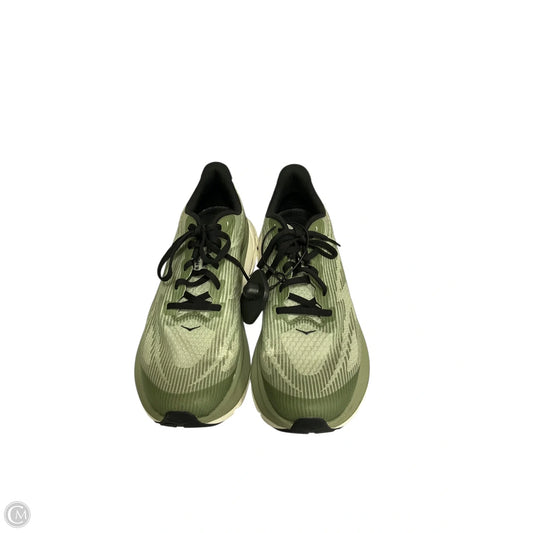 Shoes Athletic By Hoka In Green, Size: 7