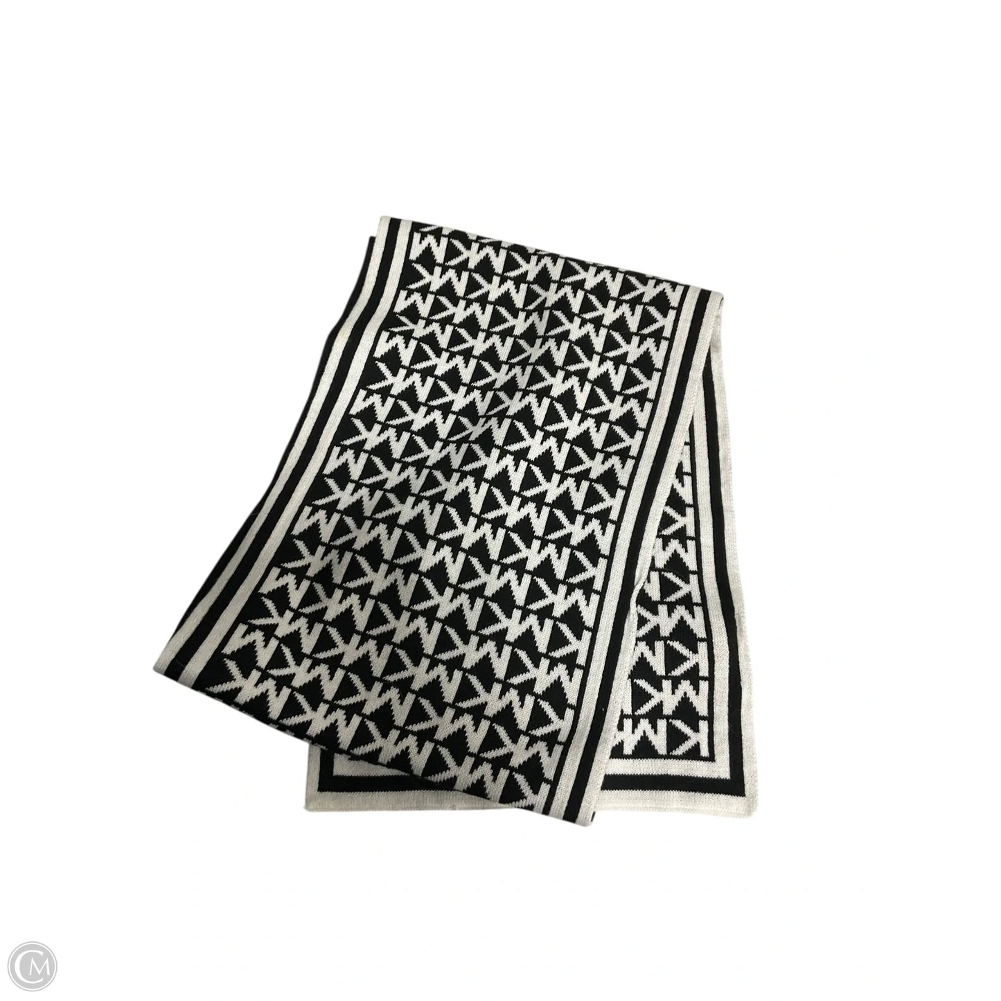 Scarf Winter By Michael By Michael Kors In Black & White