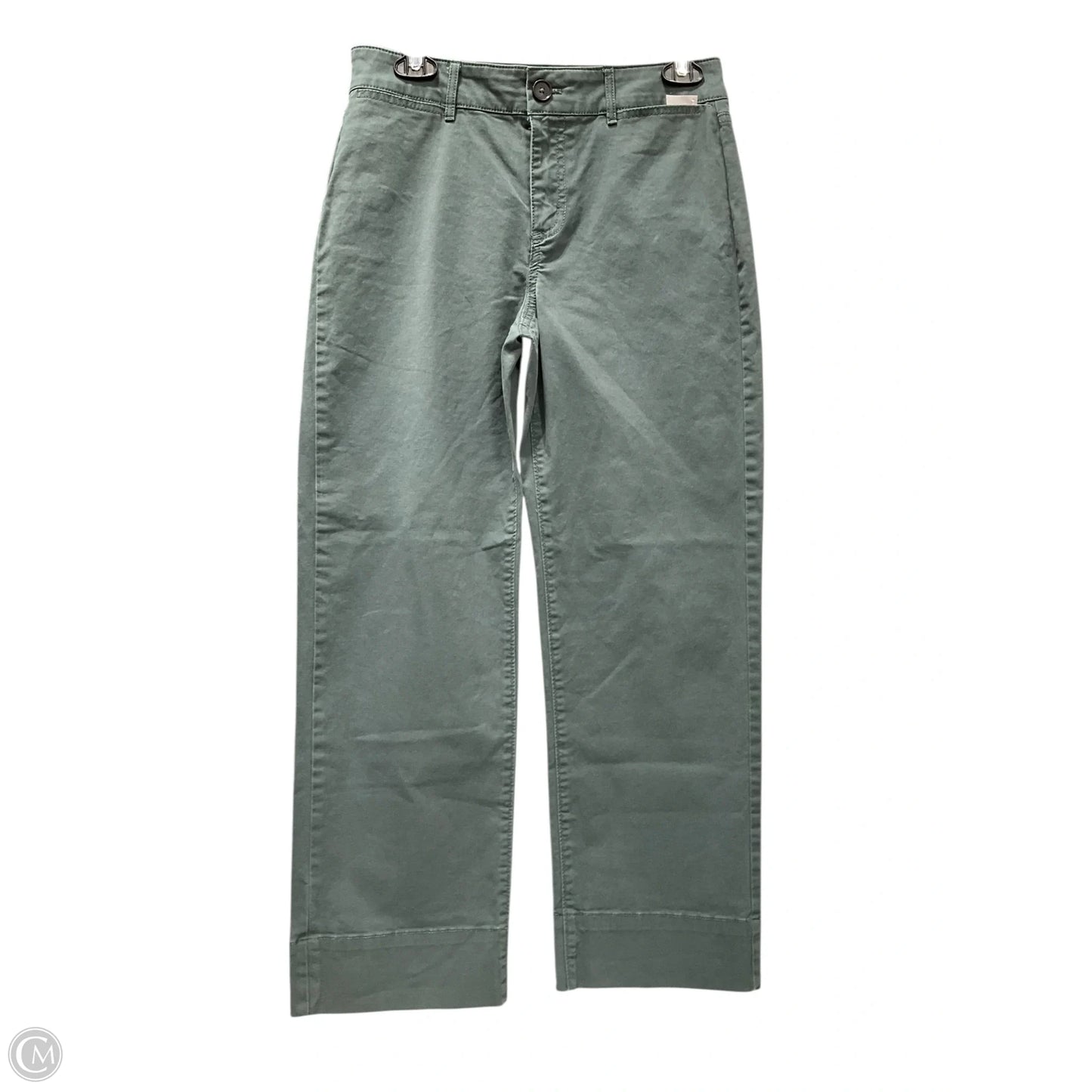 Pants Wide Leg By Loft In Green, Size: 2