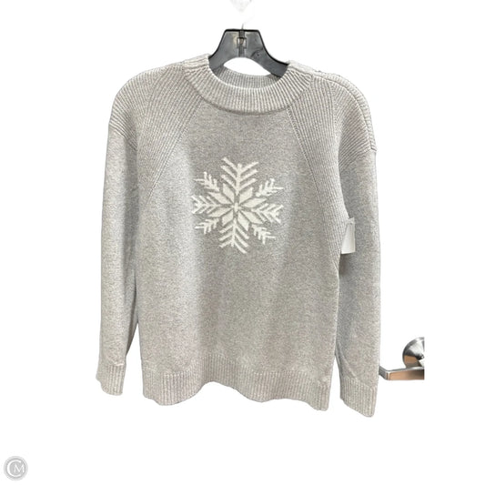 Sweater By Talbots In Grey, Size: S