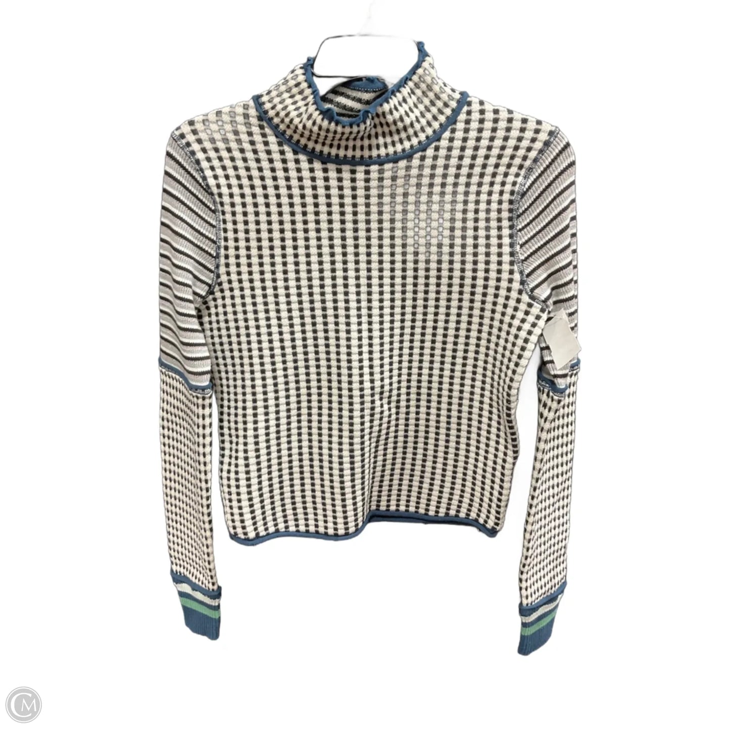 Top Long Sleeve Basic By We The Free In Black & White, Size: S