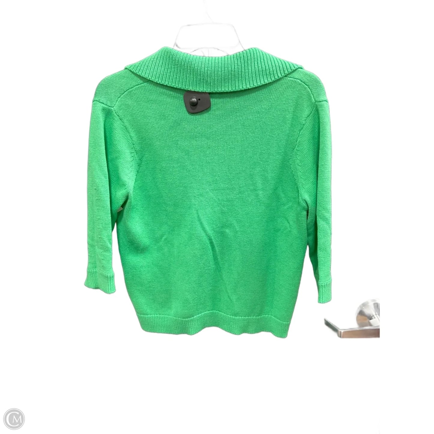 Top 3/4 Sleeve Basic By Cma In Green, Size: Xs