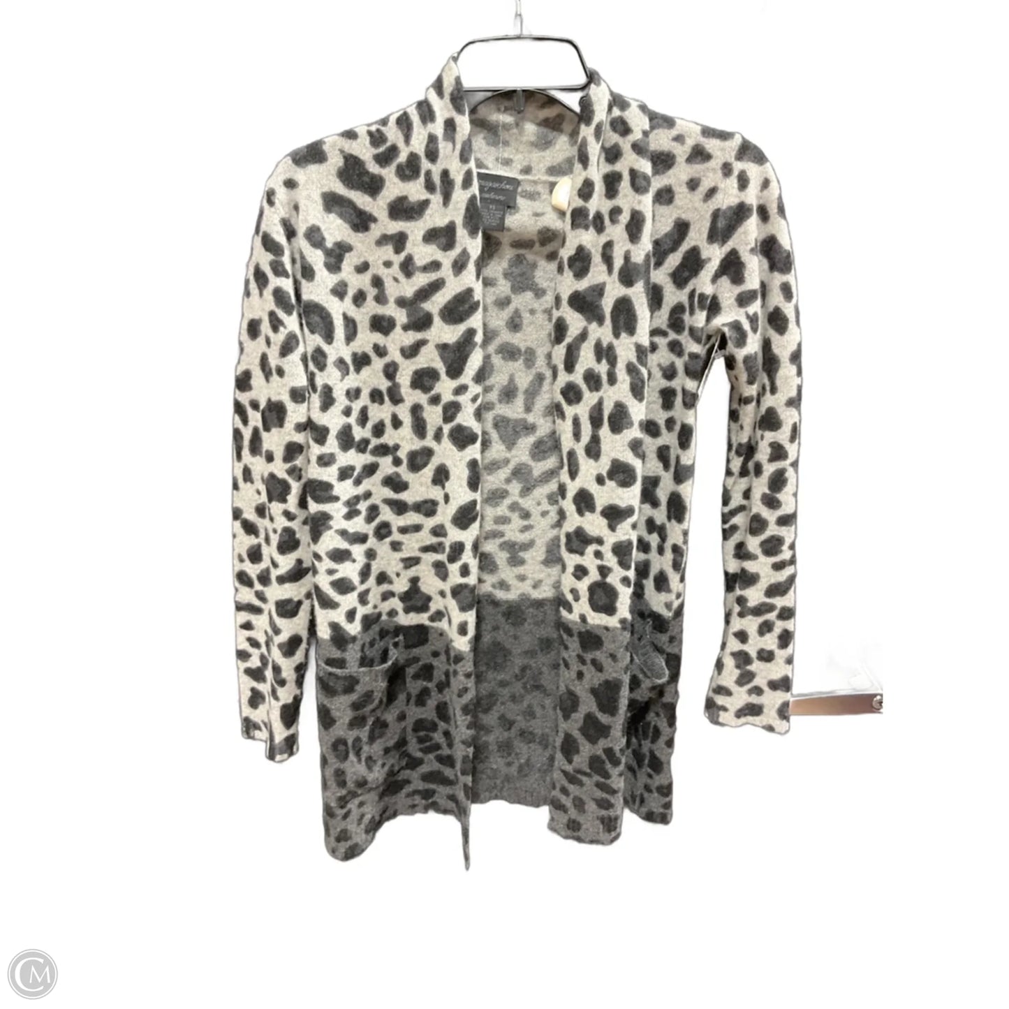 Cardigan By Magaschoni In Animal Print, Size: Xs