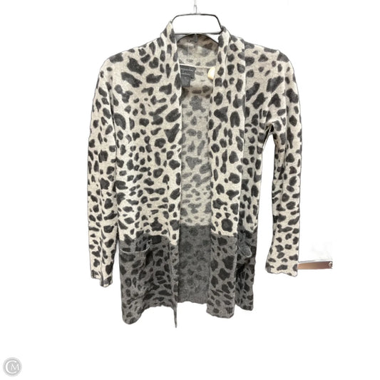 Cardigan By Magaschoni In Animal Print, Size: Xs