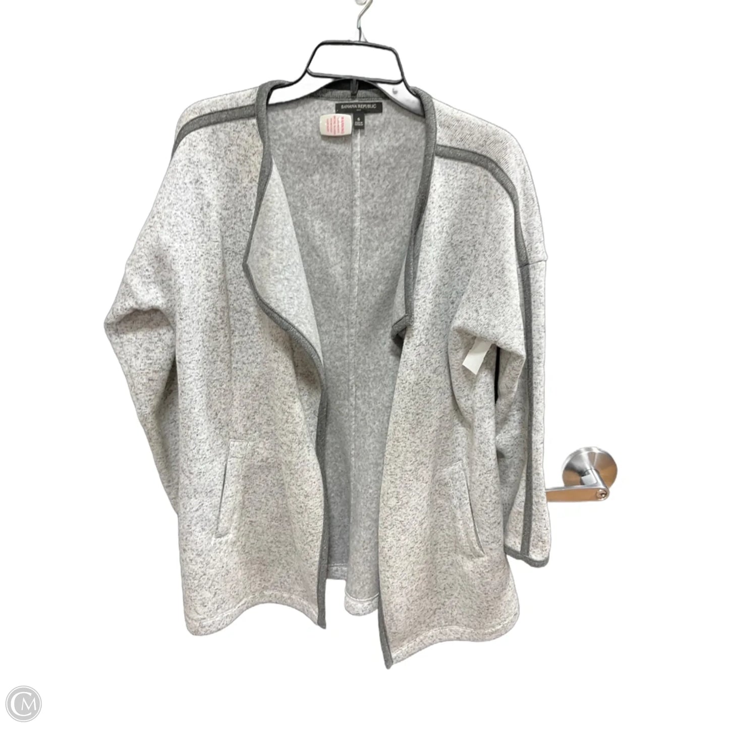 Cardigan By Banana Republic In Grey, Size: S