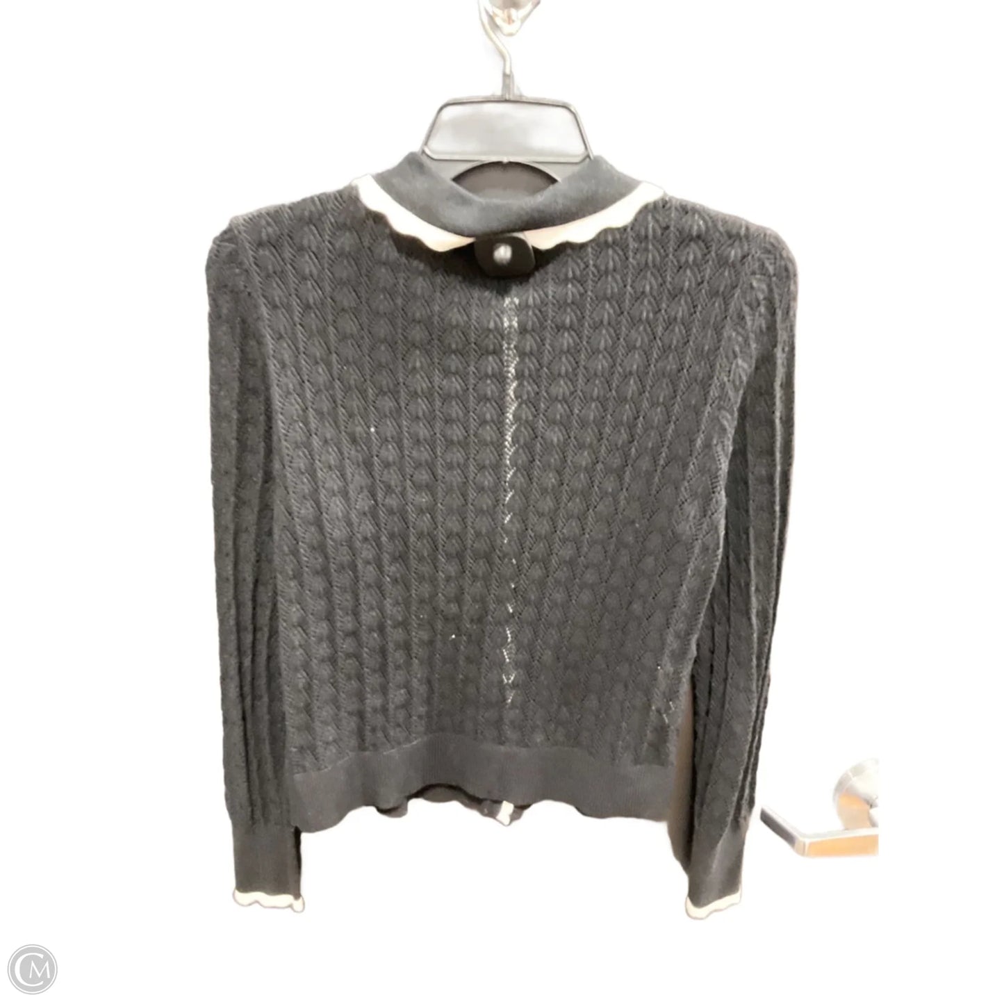 Cardigan By Loft In Black & White, Size: L