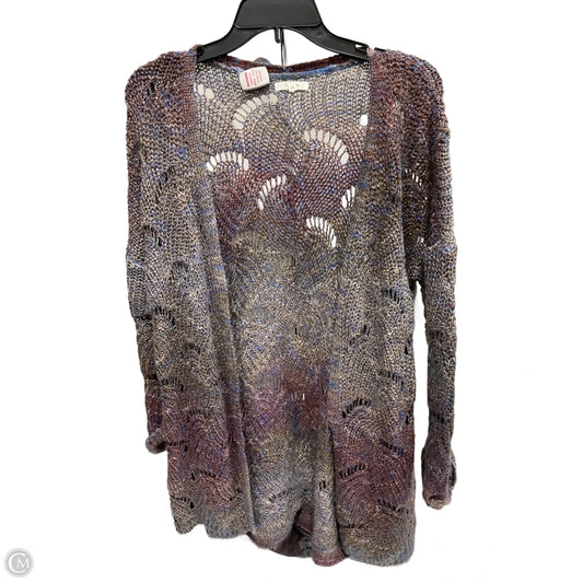 Sweater Cardigan By Maurices In Multi-colored, Size: M