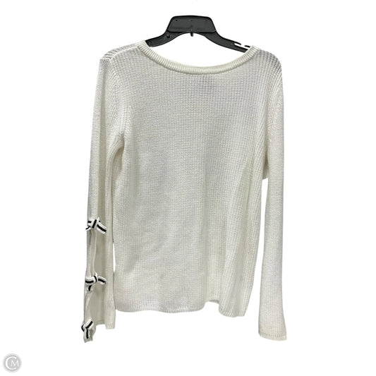 Sweater By Elle In White, Size: S