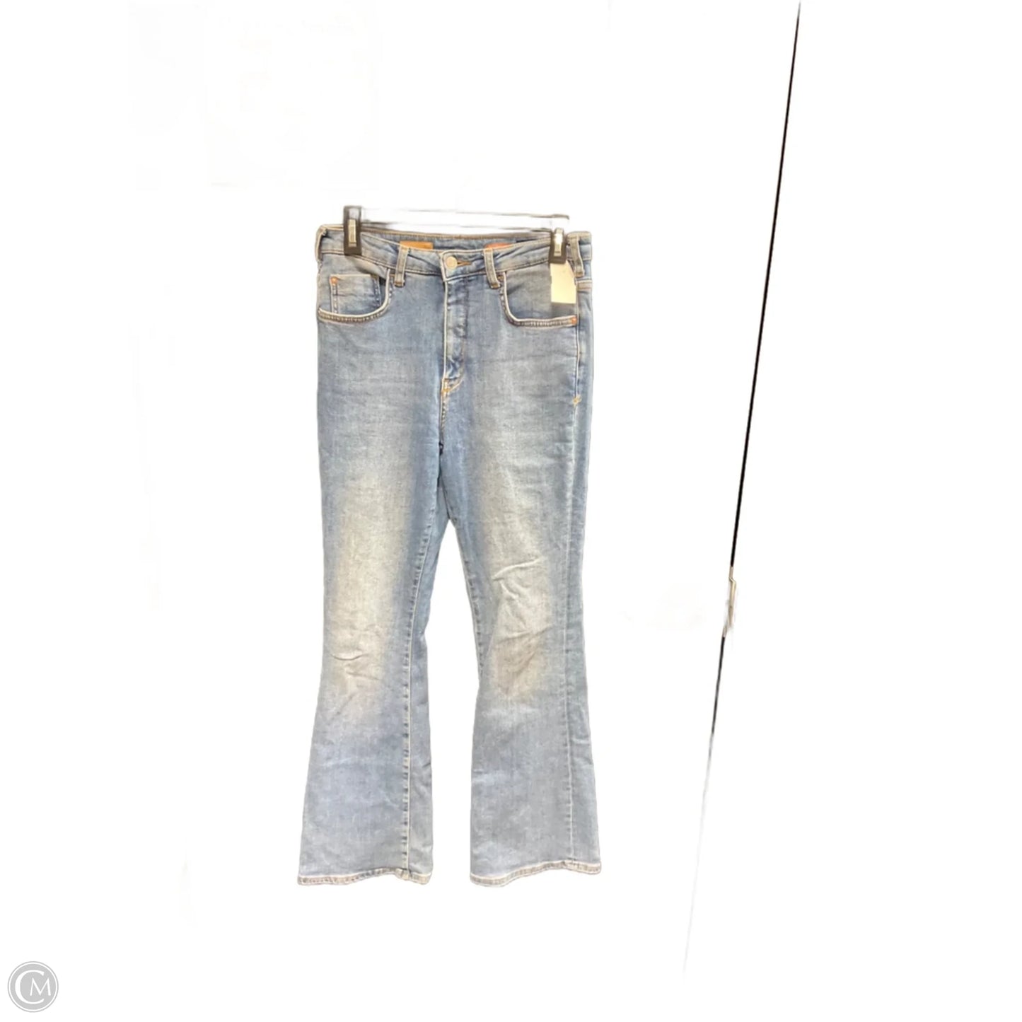 Jeans Flared By Pilcro In Blue Denim, Size: 6