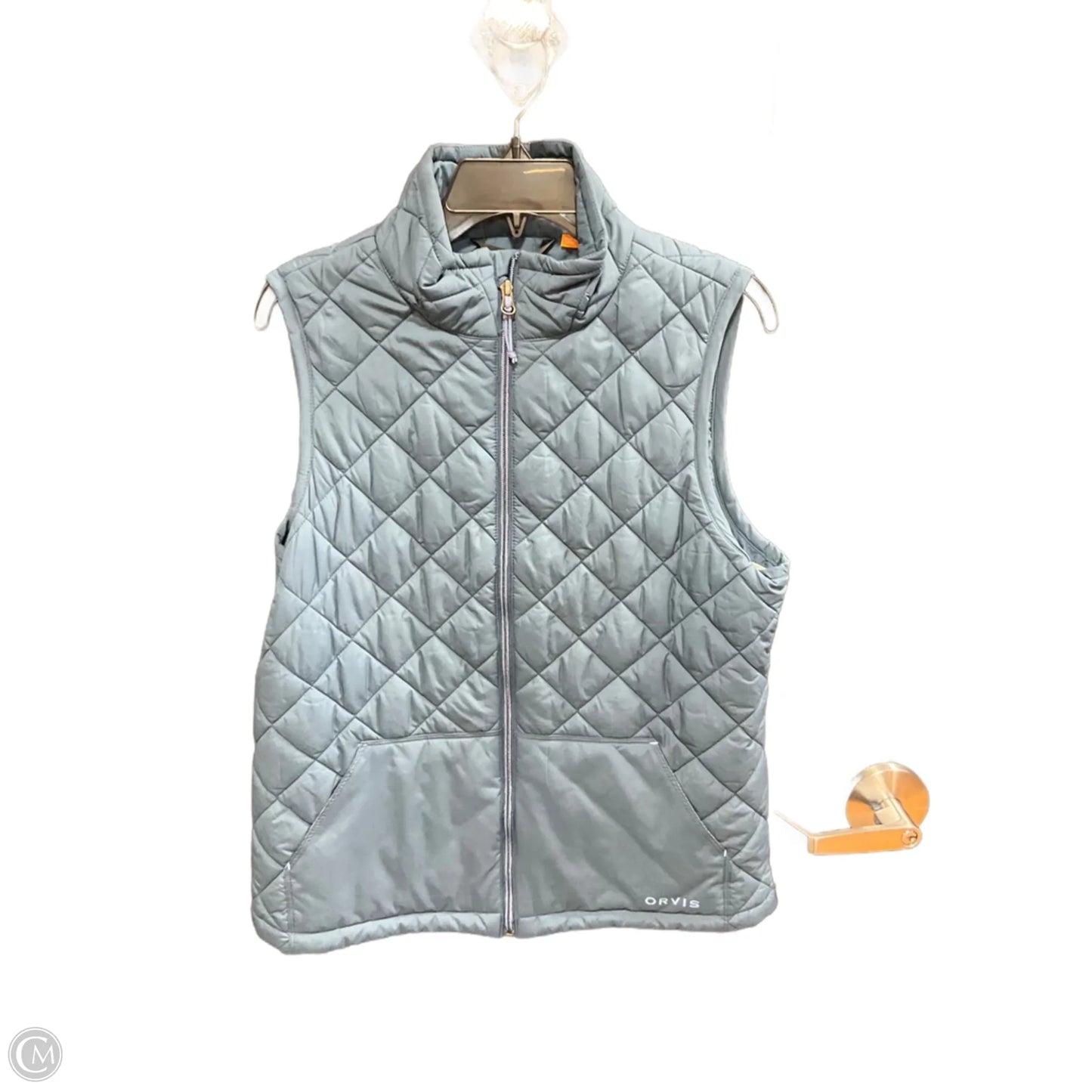 Vest Puffer & Quilted By Orvis In Blue, Size: M