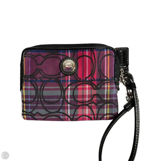 Wristlet Designer By Coach, Size: Small