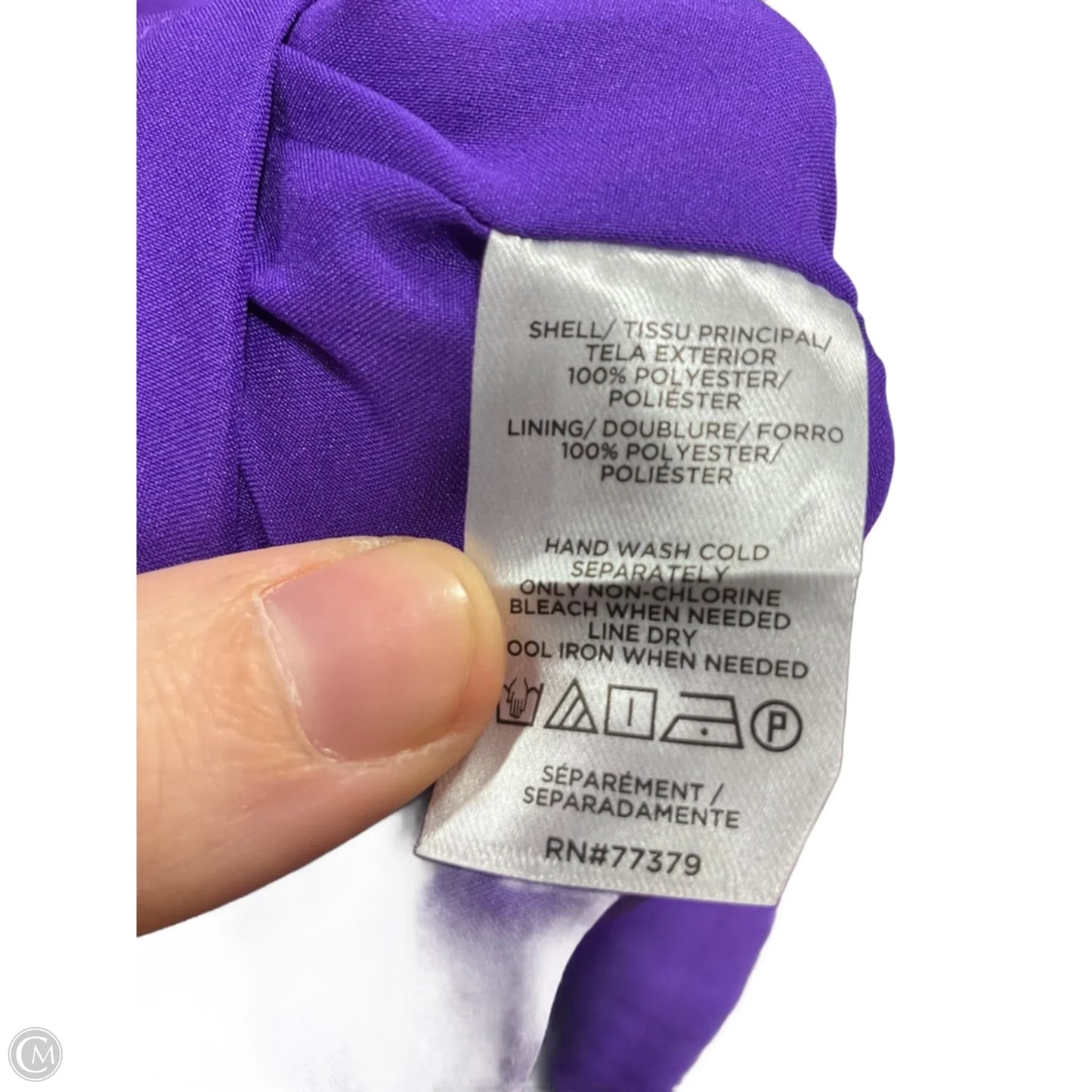 Dress Casual Short By Ann Taylor In Purple, Size: 12