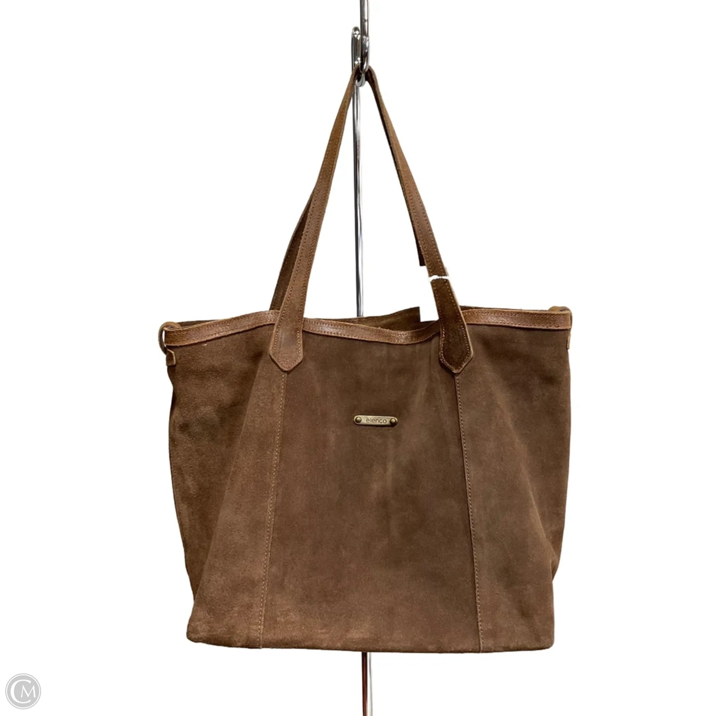 Handbag Leather By Cmb, Size: Large