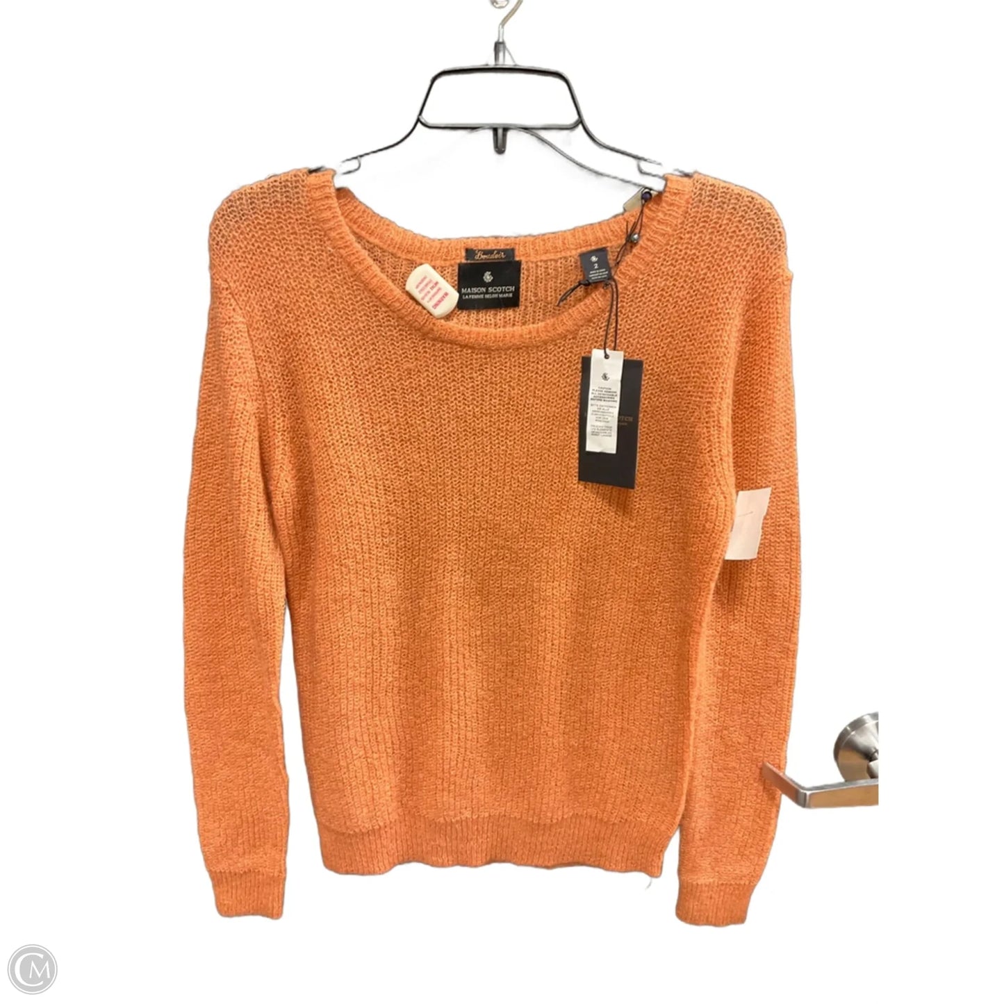 Sweater By Cma In Orange, Size: 2