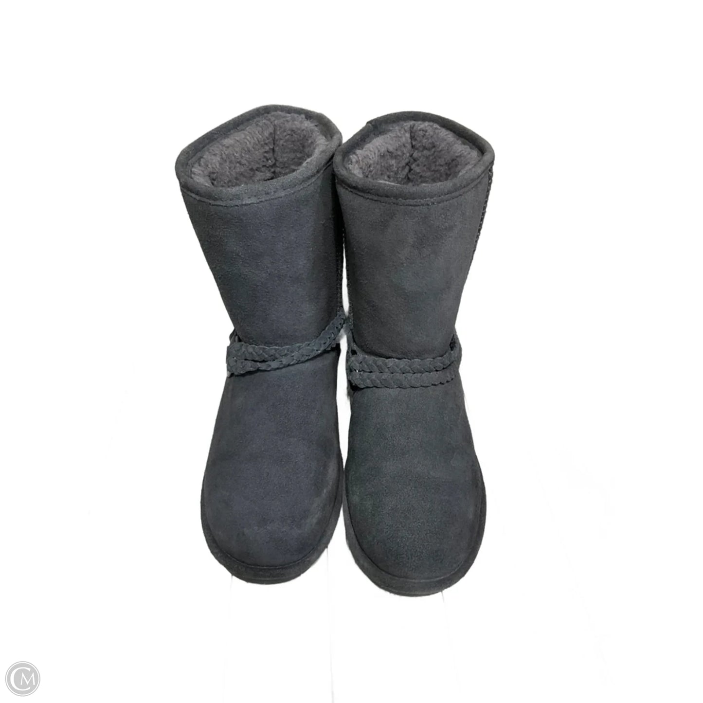 Boots Knee Flats By Bearpaw In Grey, Size: 9