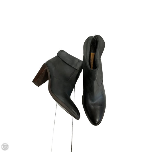 Boots Ankle Heels By Lucky Brand In Black, Size: 8.5