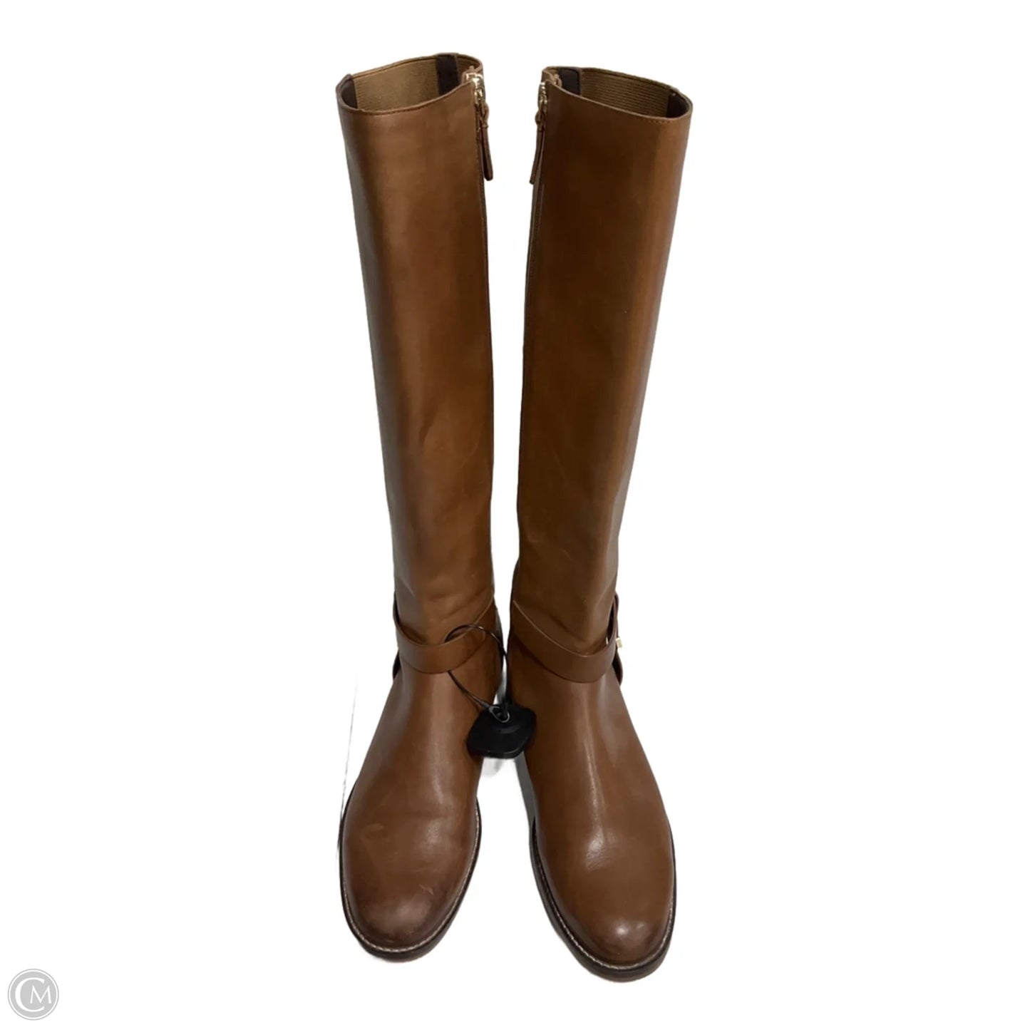 Boots Ankle Heels By Cole-haan In Tan, Size: 10.5