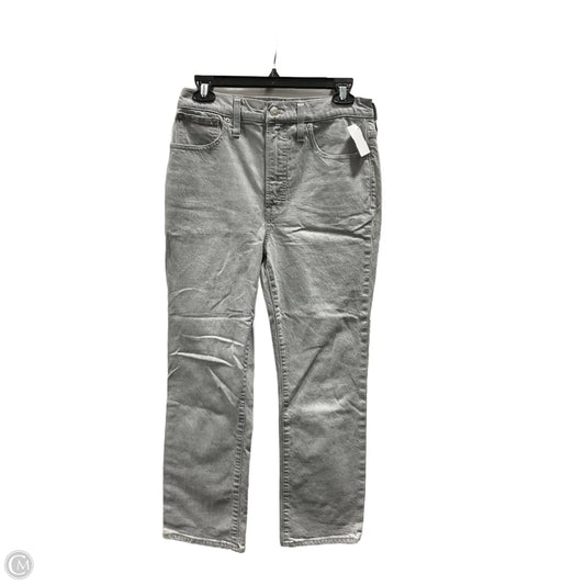 Jeans Straight By Madewell In Grey, Size: 4