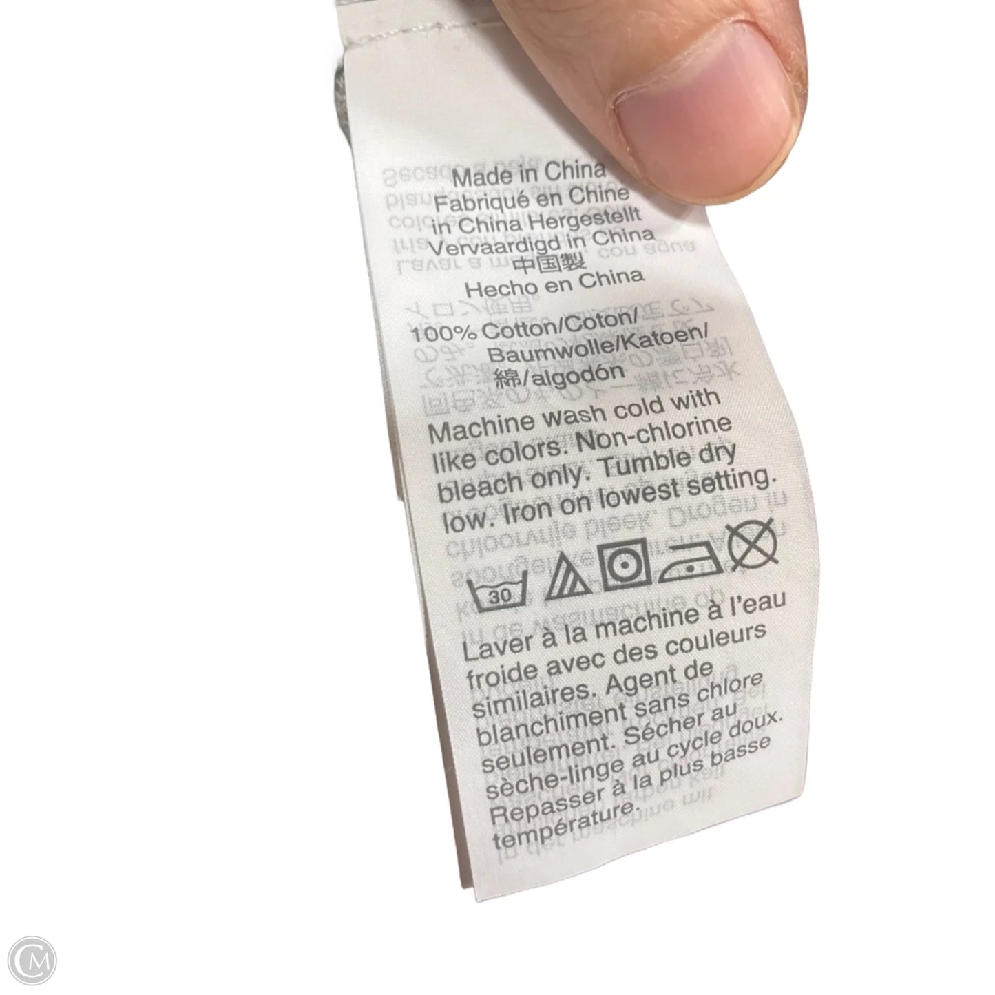 Top Long Sleeve Basic By J. Crew In Grey, Size: Xs