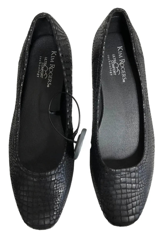 Shoes Flats By Kim Rogers In Black, Size: 8.5