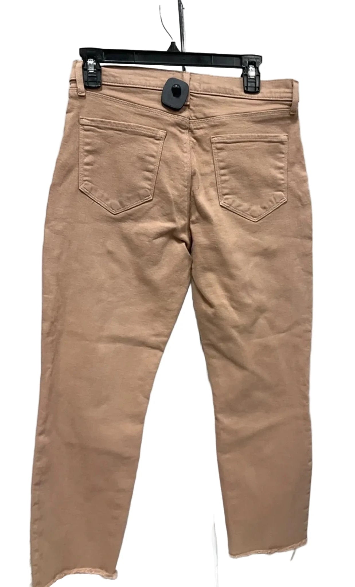 Jeans Straight By L Agence In Tan, Size: 8