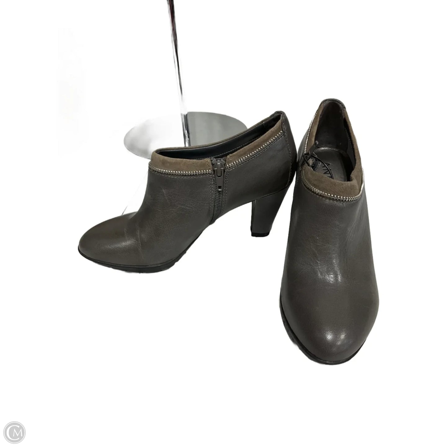 Shoes Heels Stiletto By Anne Klein In Grey, Size: 7