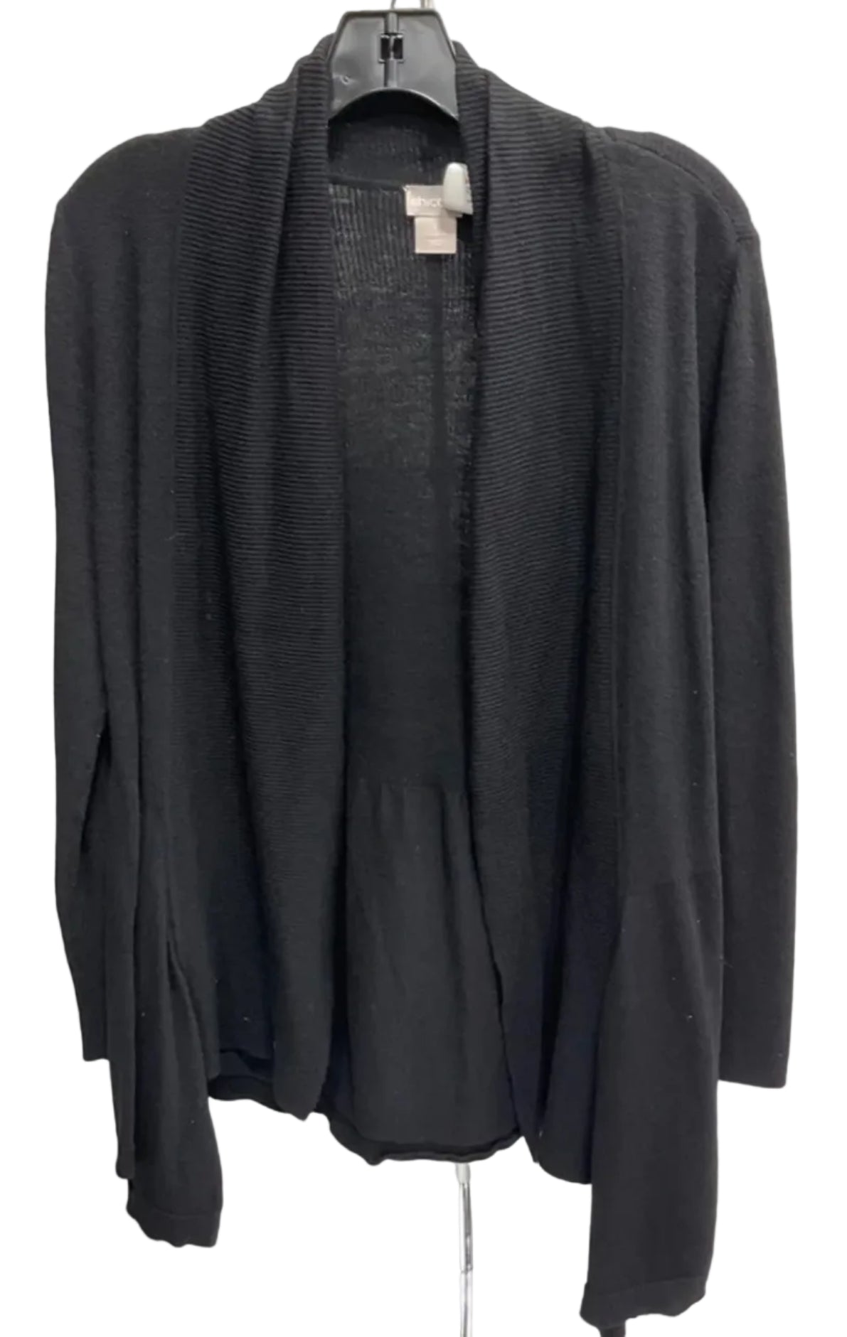 Cardigan By Chicos In Black, Size: M