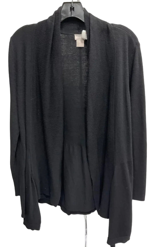 Cardigan By Chicos In Black, Size: M