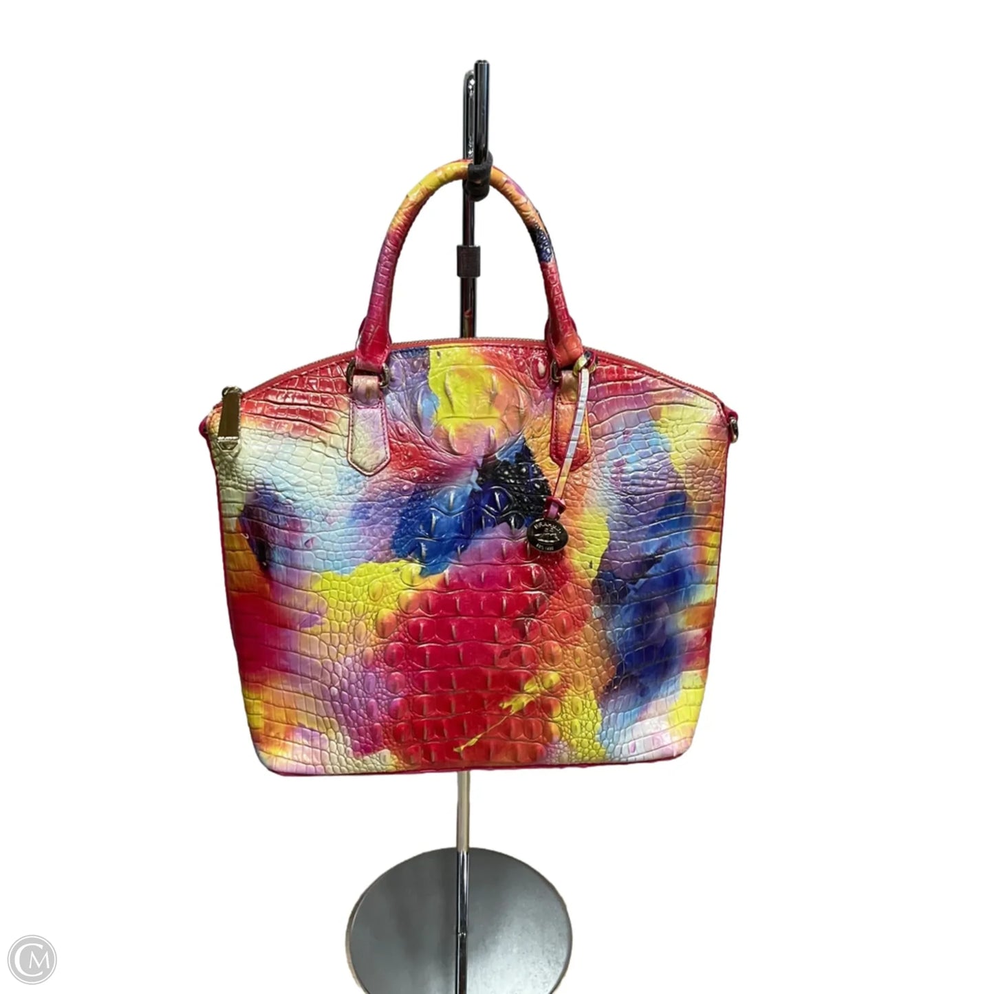 Handbag Designer By Brahmin, Size: Large