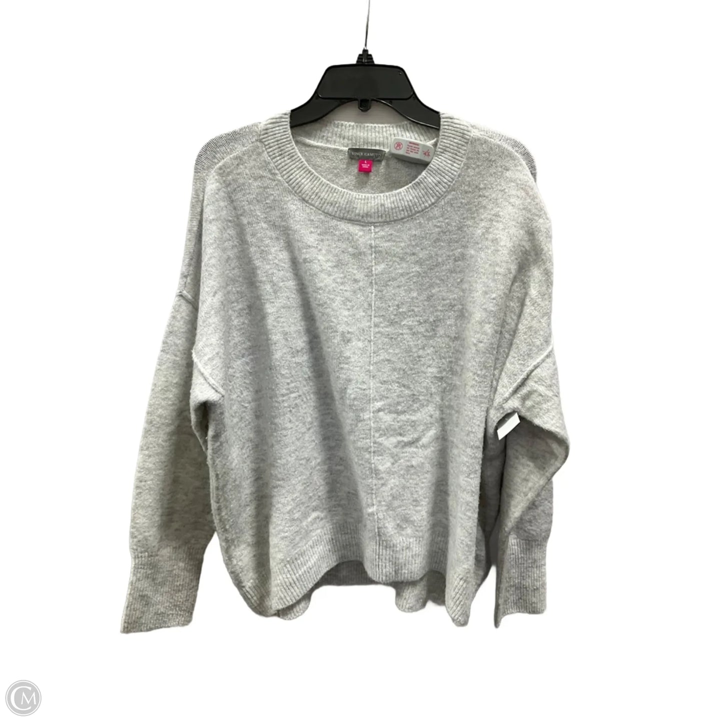 Sweater By Vince Camuto In Grey, Size: L