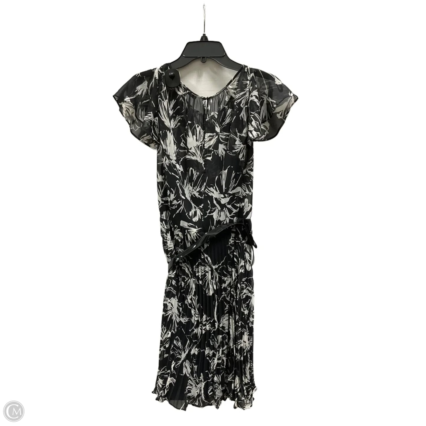 Dress Casual Short By Alex Marie In Black & White, Size: 8