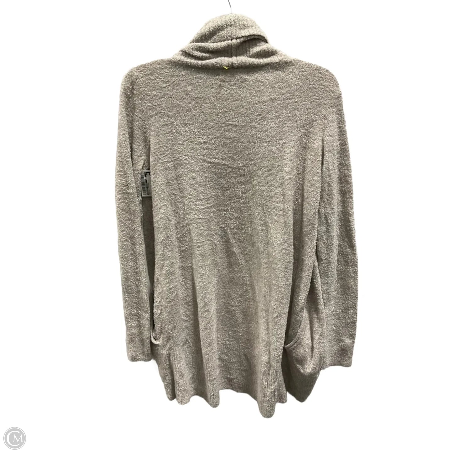 Sweater Cardigan By Barefoot Dreams In Tan, Size: M