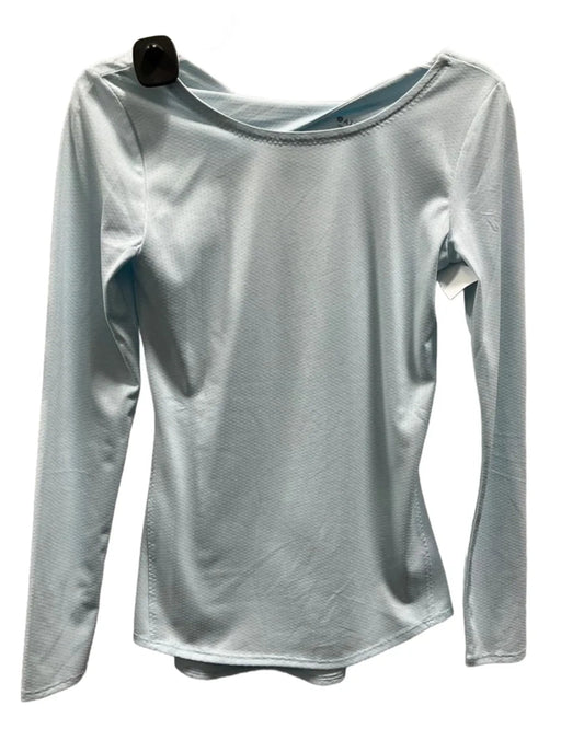 Athletic Top Long Sleeve Crewneck By Athleta In Blue, Size: Xxs